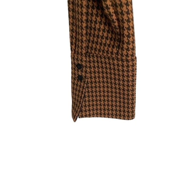 NWT Zara Houndstooth Crop Top Large - Picture 6 of 6